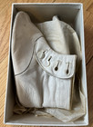 Antique Mrs  Day s Ideal Baby Toddler Shoes High Top Mop Buttons In Original Box