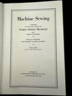 C  1924 Machine Sewing-singer Care  use Manual For Home Ec Teachers-antique-lace