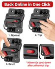 60 Amp Marine Circuit Breaker Switch For Trolling Motor Battery Box  Premium 12v