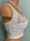 Vtg Subtract Long Line Bra Chiffon Fiberfill Cups Pointy Bra  38d Ilgwu Usa