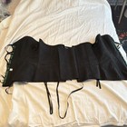 Corset Bustier Top Green With Black Lace Size Women   s 2x  31-34    Waist 