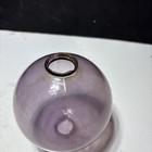 Vintage Lightning Rod Glass Ball Lavender Tint Weathervane