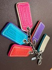 Coach Multi Lozenge Hangtag Mix 92736 Bag Charm Keychain Fob  very Rare  