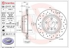 Brake Discs Brembo 09 c117 1x  1set-1 Piece 