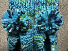 Amish Handmade House Slippers Turquoise Colorful Mix Wms X Lg Mans Med lg 10 