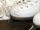 Girls Junior Size 2 Riedell White Figure Ice Skates Beginner Competition Youth