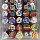 Vintage Wood Thread Spool Lot 50  Coats Excell Polyspun Sewing Craft Mixed