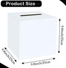 White Card Box For Party 9 8  Large Gift Card Holder For Wedding Reception