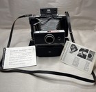 Vintage Polaroid Land Camera Automatic 100 With Cold-clip  193   Case    untested
