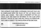 Las Vegas Club Casino - Las Vegas  Nv - 2nd Issue Slot Card  blank 