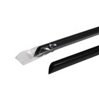 Karat 9-inch Jumbo Straws  5mm  Poly Wrapped - Black - 2 000 Ct  C9035