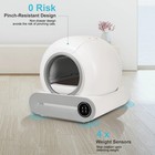 Doel Self Cleaning Cat Litter Box Automatic 65l App Control Odor Free Multi Cat