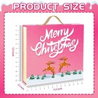Christmas Advent Calendar  Empty Calendar To Till Yourself  24 Pink