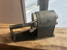 Dandy Self Feeding Pencil Sharpener Wood Handle Patina School Chicago Mechanical