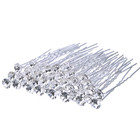 40 Pack Bridal Wedding Hair Pins Rhinestone Hair Clips Accessories