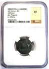 Corinthia Corinth Ar Stater Pegasus Athena Coin 300 Bc - Certified Ngc Xf  ef 