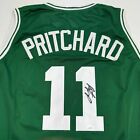 Autographed signed Payton Pritchard Boston Green Basketball Jersey Jsa Coa