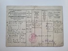 Original German Freikorps Dohna Documents     Feldwebel Wwi wwii