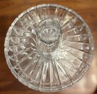 Godinger Shannon Crystal Olympia 17    Tall Domed Cake Stand Pedestal Platter