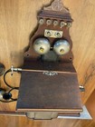 Lm Ericsson   Co   Antique Wooden Wall Phone