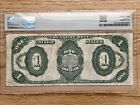 1891   1 Treasury Note Fr  352 Pmg Vf 25 Stanton