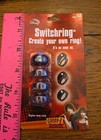 New Vintage 2008 Disney Camp Rock Switchring Interchangeable Rings Set Nip 2008