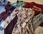 Womens Clothing Lot Size Small Lot Of 6 Dress Longsleeves Hoodie Sweater Lounge 