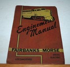 July 1950 Prr fairbanks Morse  consolidation Line  Locomotive Operating Manual