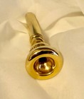 60s Schilke 5a4 Trumpet Mthp 28 Throat Gold Plate Rare Early Screamer 