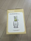 Haakaa Breast Pump 4oz Clear Gen 2 Silicone With Flower Stopper Suction Base
