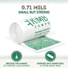 Kc   s Compostable 3-gallon Small Biodegradable Trash Bags  25 Count   Extra Du   