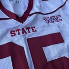 New Mexico State Aggies Game Used Jersey Adidas Usa Made Worn Ncaa Football 44