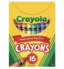 Crayola Regular Crayons 16-color Set  - 16 Colors - 2 Pack    Free Shipping   