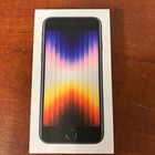 Original Iphone Retail Box With Manual Se 3rd Gen  2022  Black Only