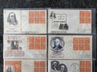 Fdc 1938  803 Reid  Grandy  Linprint      8 Cachets Benjamin Franklin 1 2c Stamp
