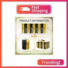 Beishida 2 Pack Black Gold Table Skirts Party Decorations Metallic Tinsel Foil F