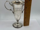 Antique 1907 Sterling Silver Trophy Tennis Sport 1st Prize Oregon State Ladies