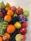 Vtg Fake Fruits Lifelike Artificial Home Decor Fruits Lot Of 34 Pcs Whimsical 