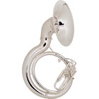 King 2350 Series Brass Bbb Sousaphone 2350wsp Silver With Case