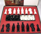 Vintage 1959 Chess Set E s  Lowe Renaissance Chessmen Complete Very Good Cond 