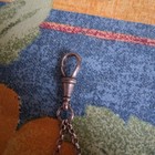 Antique Victorian Sterling Silver Sewing Chatelaine - London 1896 