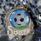 Soccer Medal Trophy Award With Lanyard Lot Of 12 New 