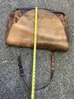 Vintage Us Mail Postal Carrier Bag Leather 1970 Watts Manufacturing Two Pocket