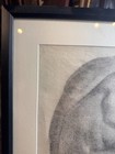 Baltimore School Original Charcoal Anatomical Torso Figure Study Framed Signed