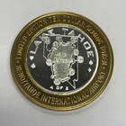  10 2003 Reno Nevada  999  60 Oz Silver Round Token Gaming Lake Tahoe Airport