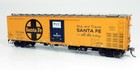 Ho Santa Fe Rr-56 Mechanical Reefer  Santa Fe All The Way Slogan - 4-pack