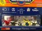 Vintage Galoob Micro Machines  25 Vintage Planes Collection 6400  1980 s 
