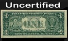 Series 1999  1 Federal Reserve Note Vf Overprint Error Rev