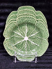 4 Green Cabbage Dinner Plates Le Jardin Stoneware 11  Easter Pinheiro Style Glam