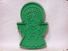 Hallmark Vtg Cookie Cutter - Angel W  Halo Beautiful Smiling Christmas Choir